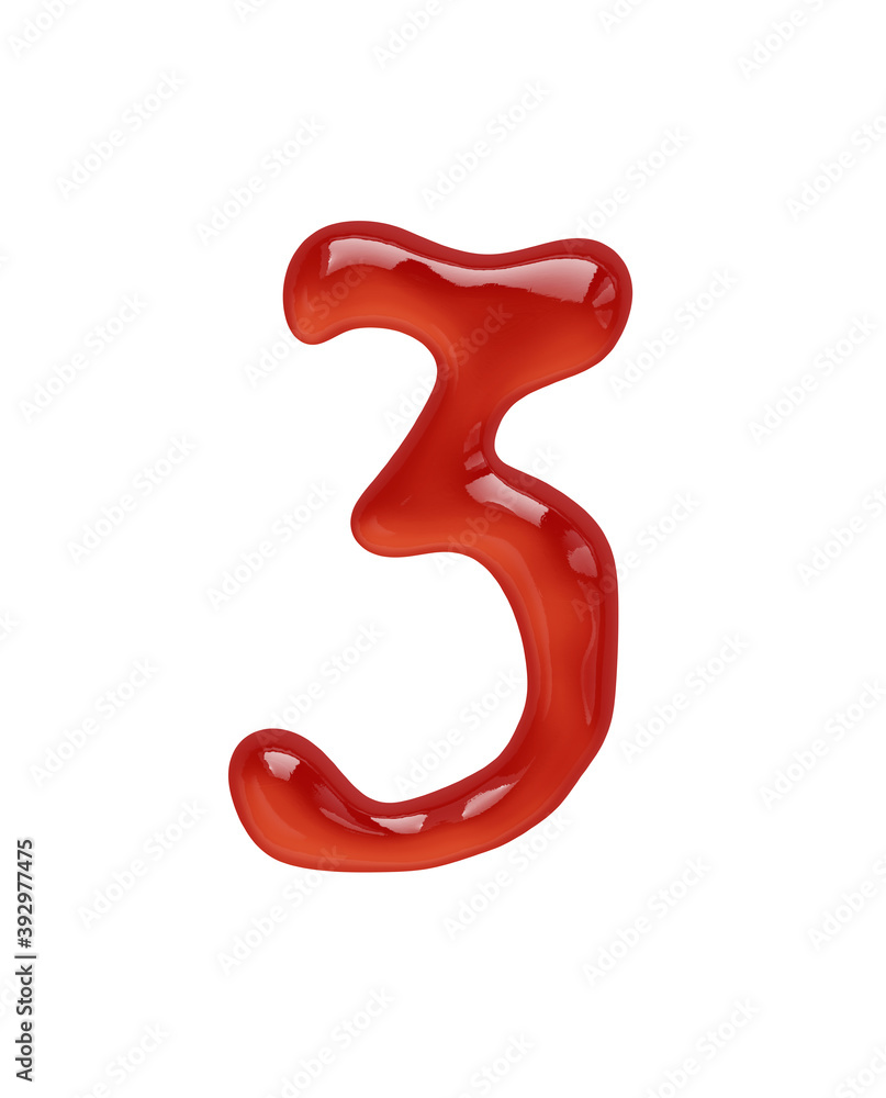 Fototapeta premium 3D fonts and lettering designs