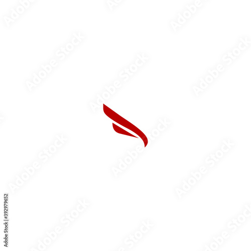 logo falcon icon templet focus integriti loyal vector