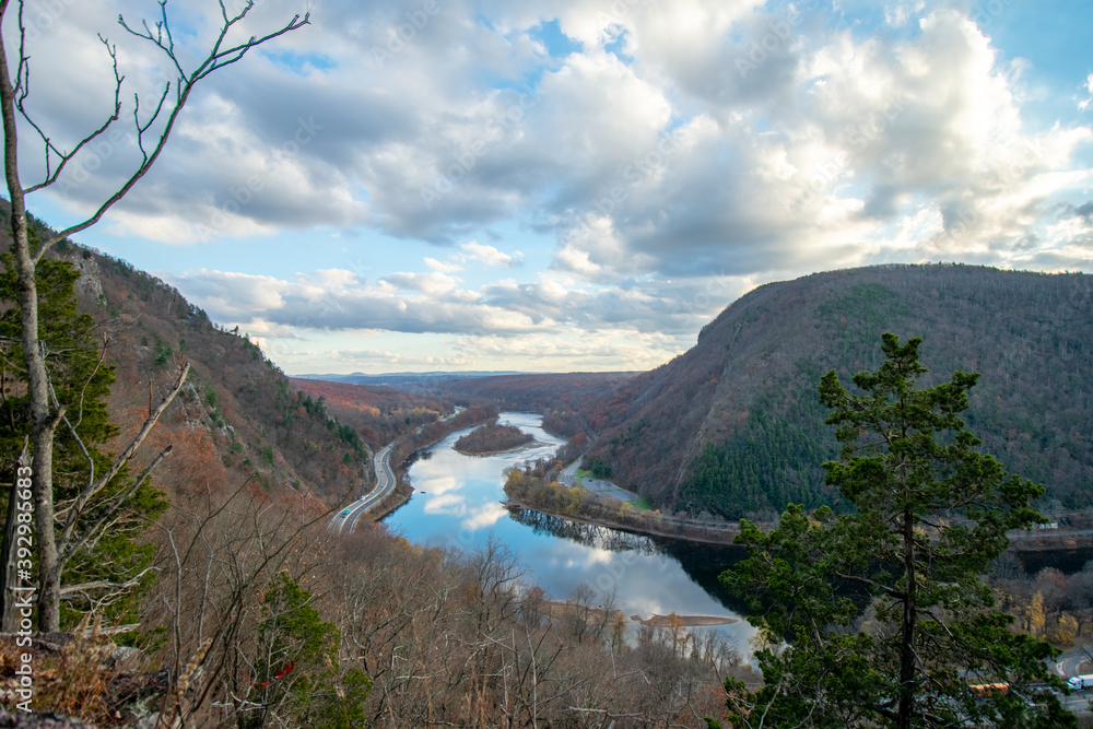 The Mountain View From Mount Tammany at the Delaware Water Gap The Mountain View From Mount Tammany at the Delaware Water Gap