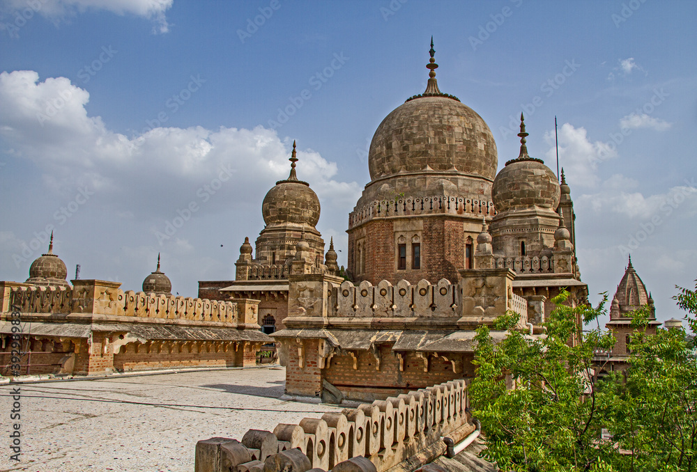 Stone palace with Domes in India