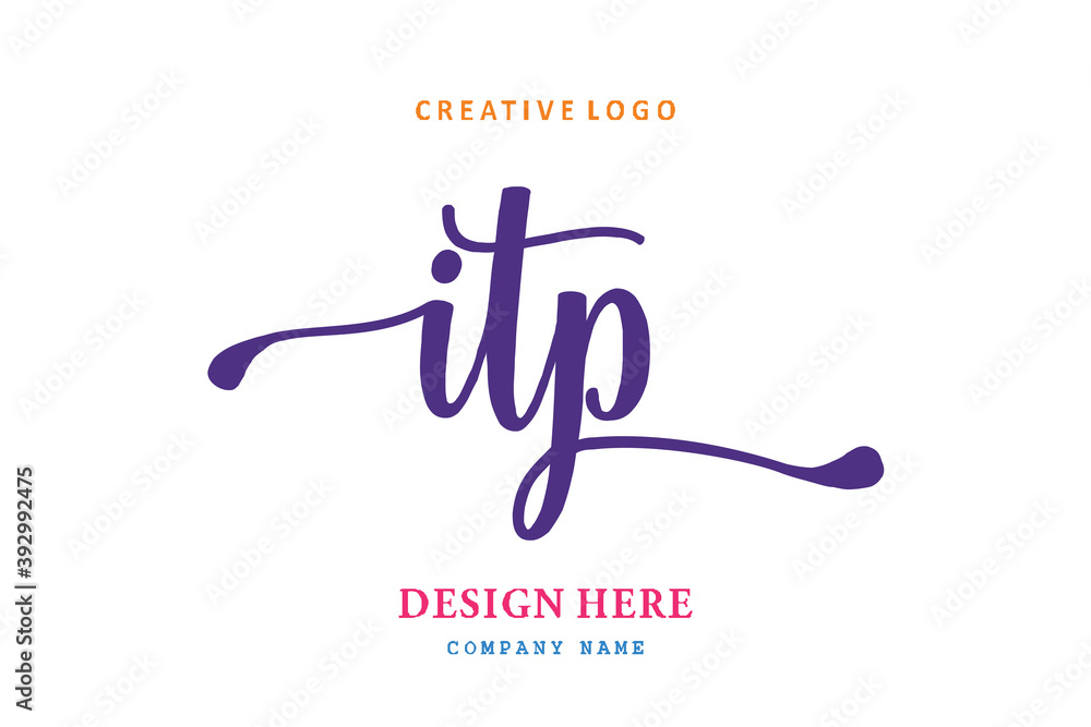 ITP lettering logo is simple, easy to understand and authoritative ITP lettering logo is simple, easy to understand and authoritative