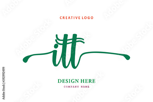ITT lettering logo is simple, easy to understand and authoritative