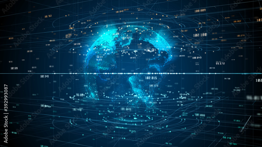 Technology Network Data Connection, Digital Network and Cyber Security Concept, Global Network 5g High-Speed Connection Background. Technology Network Data Connection, Digital Network and Cyber Security Concept, Global Network 5g High-Speed Connection Background.