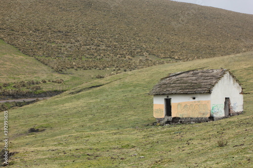 Casa en la montaña, ecuador