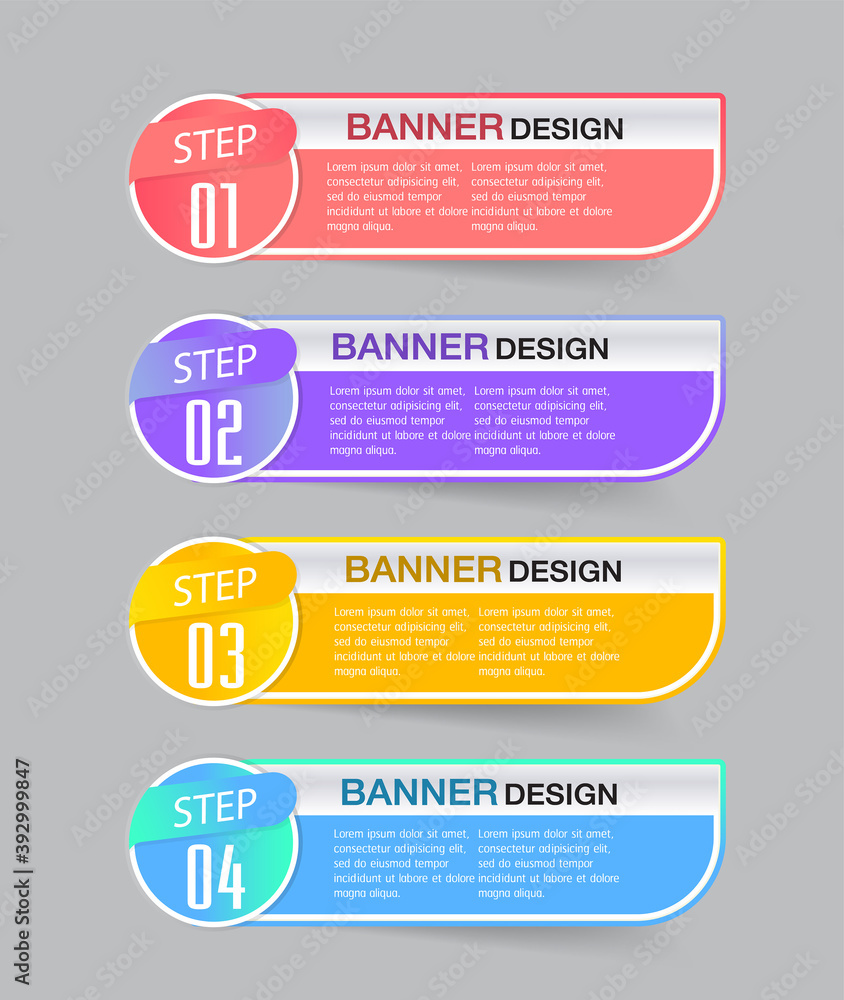 modern text box template, banner Infographics modern text box template, banner Infographics