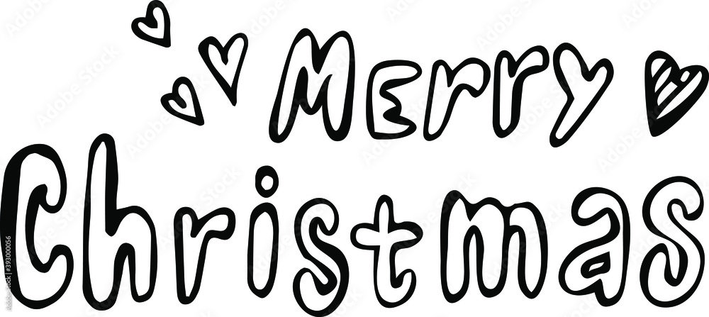 Hand vector illustration. Inscription Hand vector illustration. Inscription