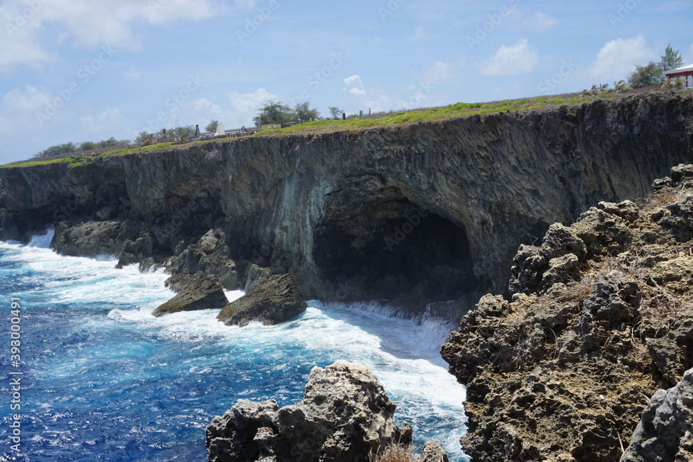 Obraz premium Banzai Cliff in Saipan