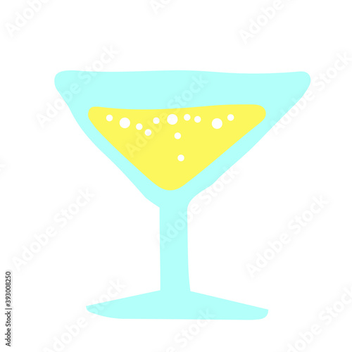 シャンパンのイラスト素材