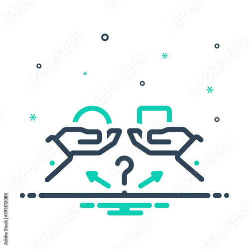 Mix icon for alternative