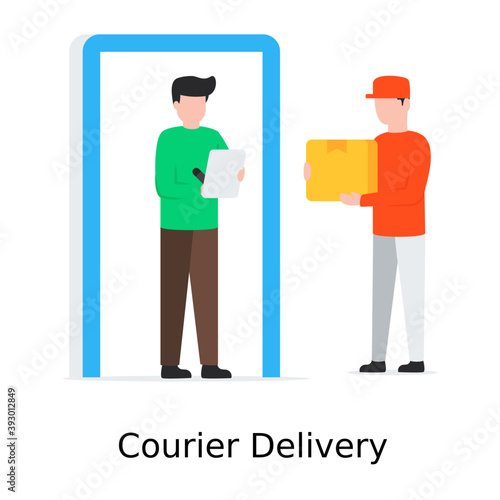 Courier Delivery 