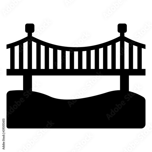 Bridge Symbol Vector 
