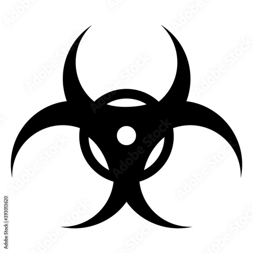 Biohazard Symbol Vector 