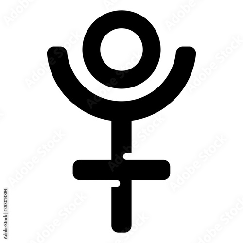 Pluto Symbol Vector 