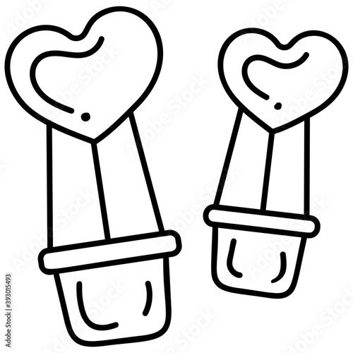 Heart Air Balloon 