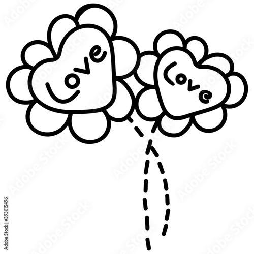Heart Decorative Balloons 
