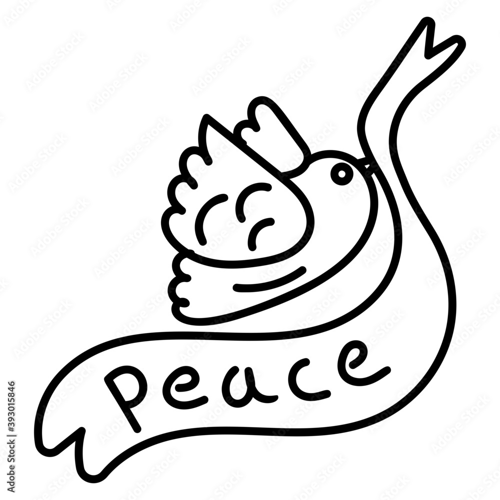 Peace Dove Vector Peace Dove Vector