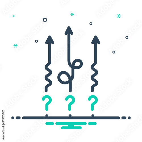 Mix  icon for difficult