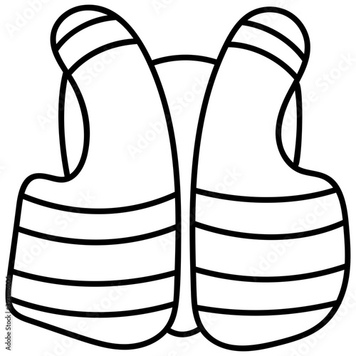 Life Jacket Drawing 