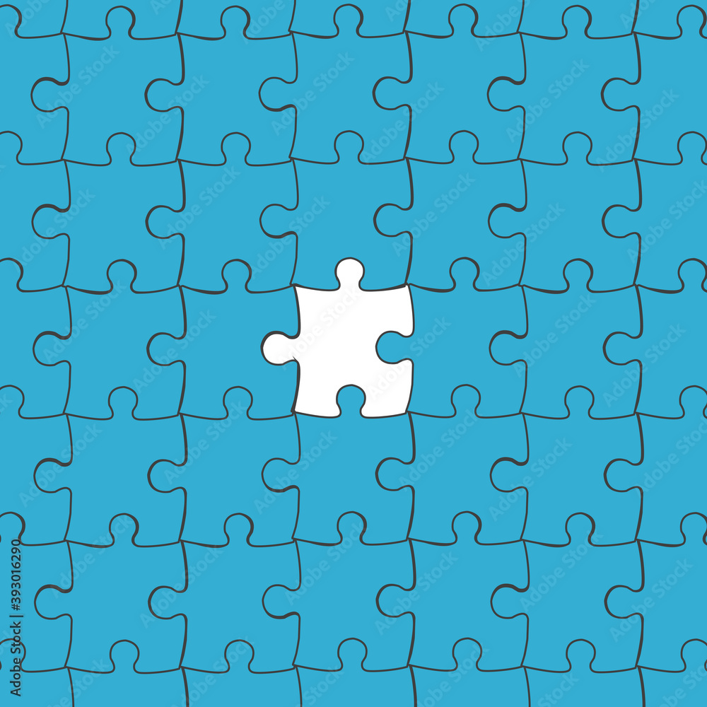 puzzles icon on white background illustration puzzles icon on white background illustration