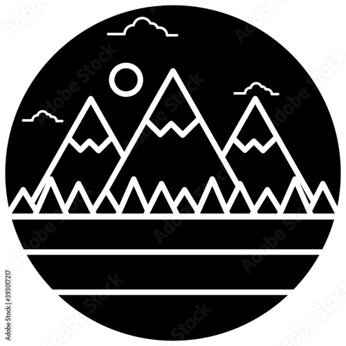 Hill Station Vector 