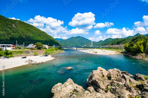 岐阜県 美濃市 長良川 photo