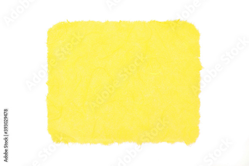 黄色の和紙 