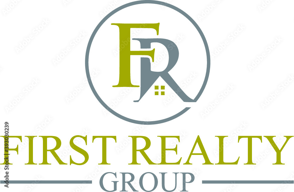 Obraz premium FR Real Estate Logo