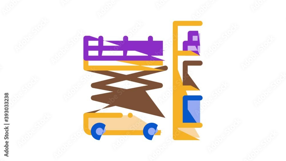 Warehouse And Storage Icon Animation Warehouse Building And Construction, Wooden Box And Loader Car, Crane And Truck Warehouse And Storage Icon Animation Warehouse Building And Construction, Wooden Box And Loader Car, Crane And Truck
