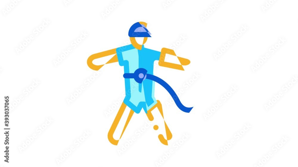 Extreme Sport Activity Icon Animation Bike And Crash Helmet, Parachute And Hang-glider Equipment For Extreme Active Extreme Sport Activity Icon Animation Bike And Crash Helmet, Parachute And Hang-glider Equipment For Extreme Active