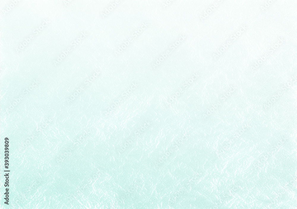 Fototapeta premium 質感のある和紙風 背景素材（青緑色）