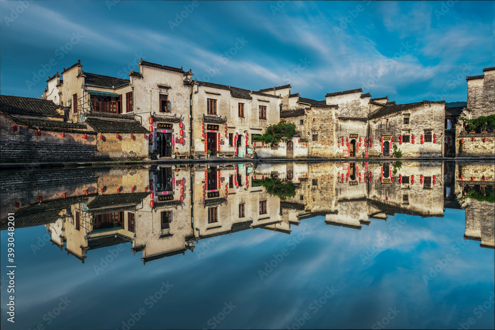 Fototapeta premium 中国安徽黄山市黟县宏村