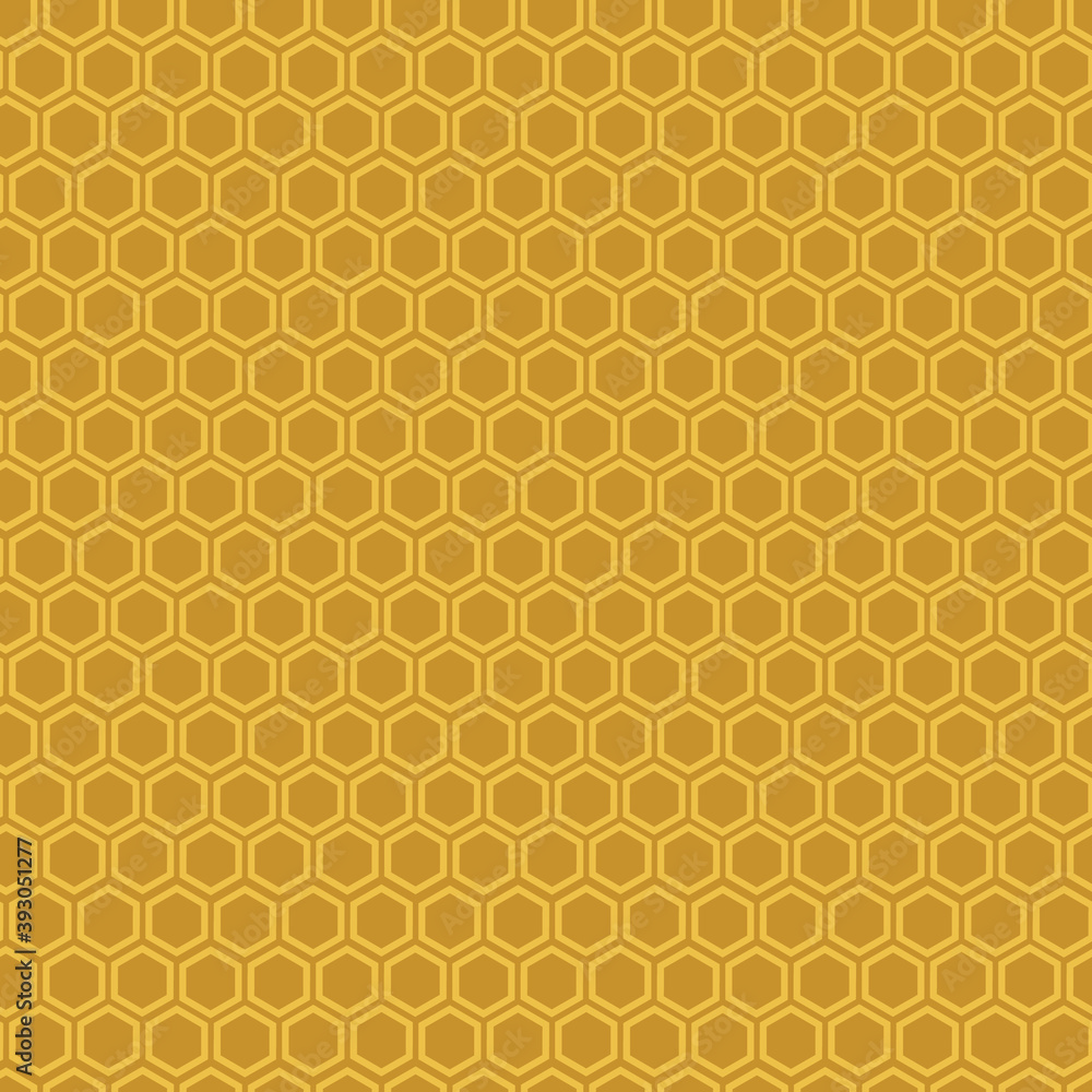 Golden honeycomb seamless pattern Golden honeycomb seamless pattern