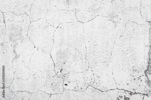 Old cracked concrete wall texture. Weathered background.