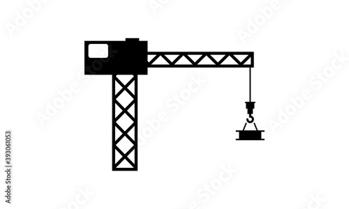 crane vector construction