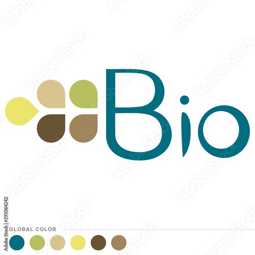 Logotype pour société dans le bio	