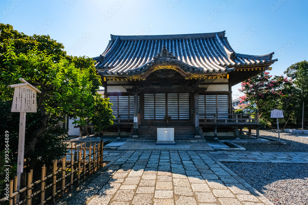 Naklejka premium 東京都 足立区 西新井大師 不動堂