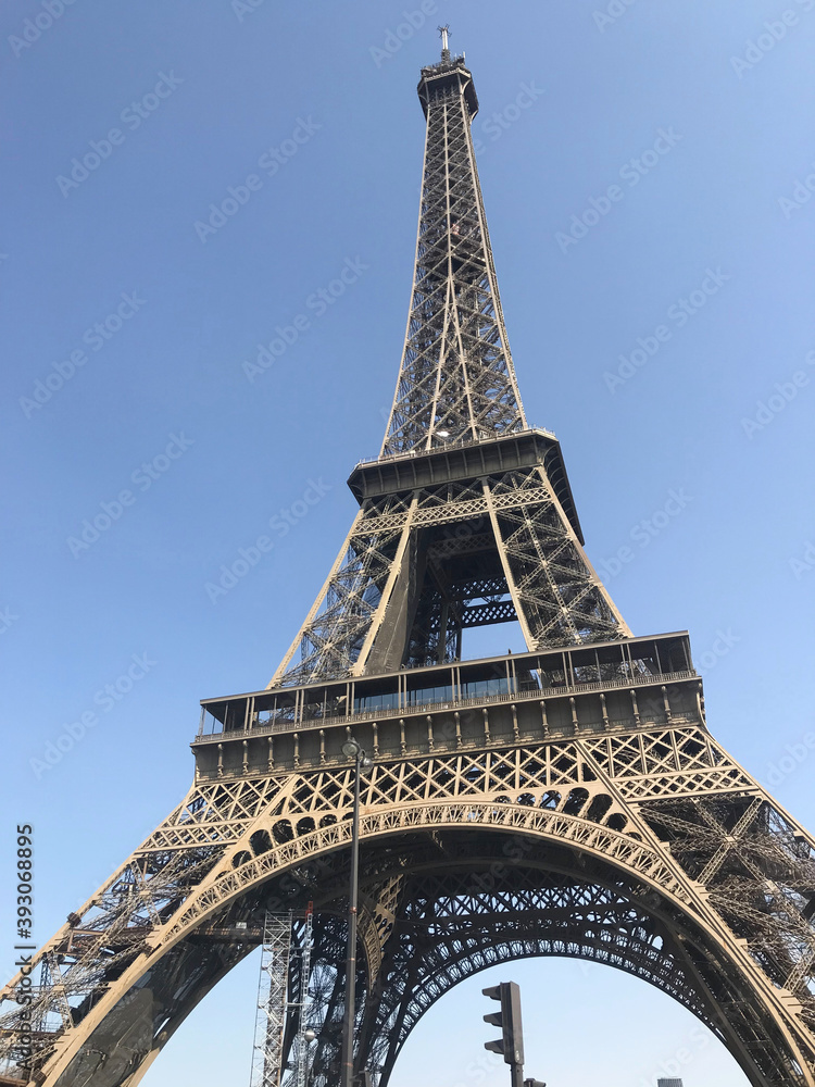 Eiffel Tower, symbol of Paris, France Eiffel Tower, symbol of Paris, France