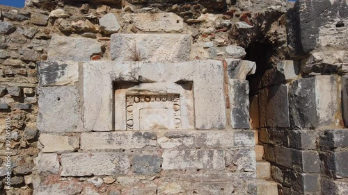 Wallpaper Mural Ancient Church of Mary. The Church of Mary is an ancient Christian cathedral dedicated to the Theotokos, located in Ephesus. It is also known as the Church of the Councils. Torontodigital.ca