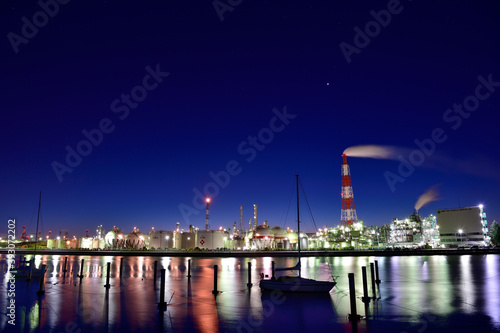 工場夜景 © Kazuyoshi  Ozaki