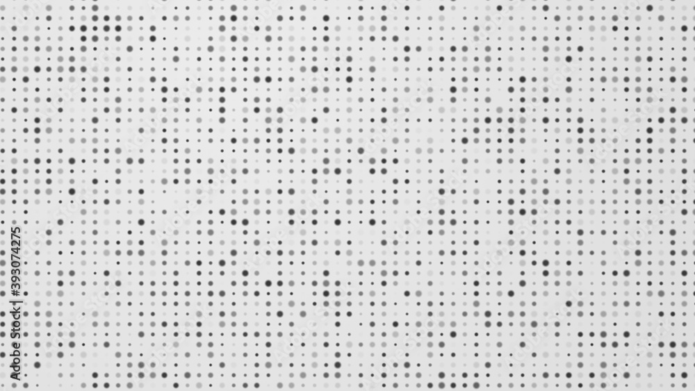 Dot white black pattern gradient texture background. Abstract technology big data digital concept. 3d rendering. Dot white black pattern gradient texture background. Abstract technology big data digital concept. 3d rendering.