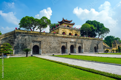 Fototapeta The main gate of Imperial Citadel of Thang Long