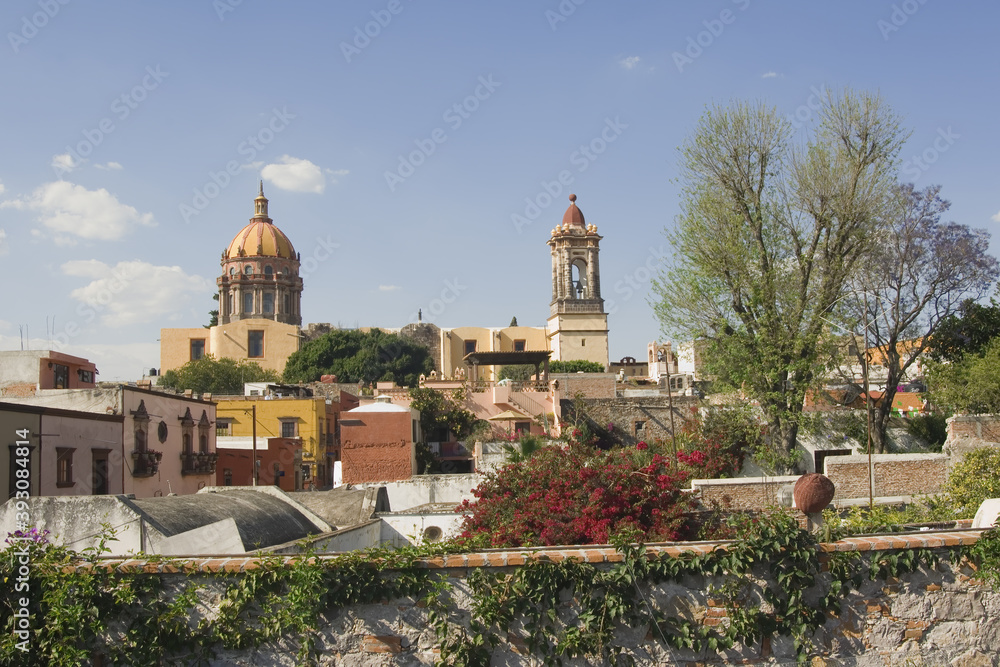Historic town of San Miguel de Allende, La Concepcion church (Las Monjas), Province of Guanajuato, Mexico