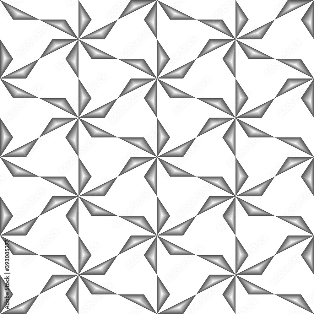 Black and white mosaic background. Seamless geometric pattern. Vector illustration EPS10. Stylish template made out of repeating triangles. Crystal texture. Floral ornament, pattern. Black and white mosaic background. Seamless geometric pattern. Vector illustration EPS10. Stylish template made out of repeating triangles. Crystal texture. Floral ornament, pattern.