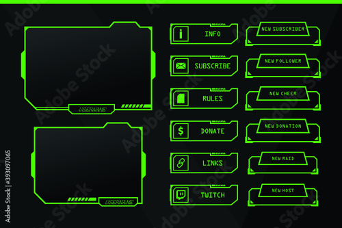 twitch stream templates 