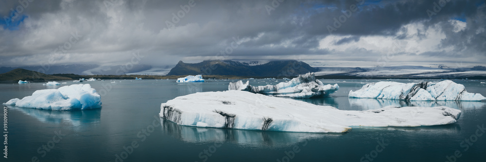 Island, Gletscherlagune Jökulsárlón
