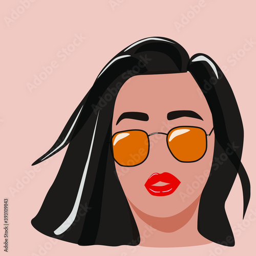 girl in sunglasses
