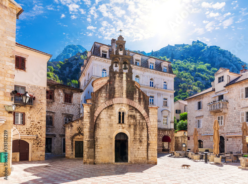 Saint Michael Church in the Old Town, Kotor, Montenegro