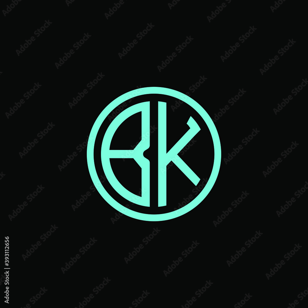 BK MONOGRAM letter icon design on BLACK background.Creative letter BK/B K logo design.
BK initials MONOGRAM Logo design. BK MONOGRAM letter icon design on BLACK background.Creative letter BK/B K logo design.
BK initials MONOGRAM Logo design.
