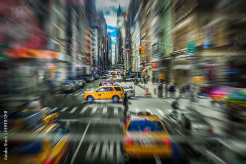 
Beautiful photo taken in the bustling center of a city in the United States of America.