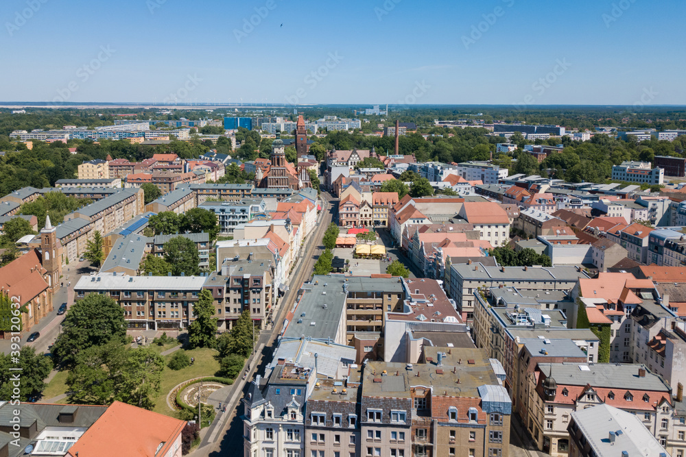 Obraz premium Cottbus, Altmarkt